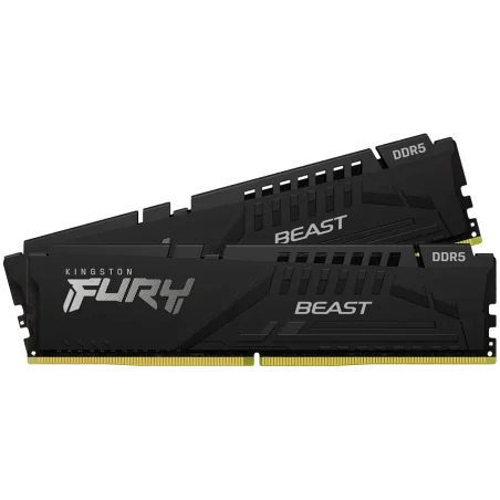 Kingston 32GB 6000MT/s DDR5 CL36 DIMM (Kit of 2) FURY Beast Black EXPO - 1
