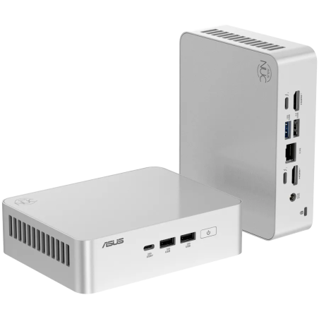 ASUS NUC 15pro+/RNUC15CRSU500002/Intel Ultra 5 225H/Intel Arc graphics/no Storage/no RAM/Intel Wi-Fi 7 BE201/no OS/EU Cord/Kit(L