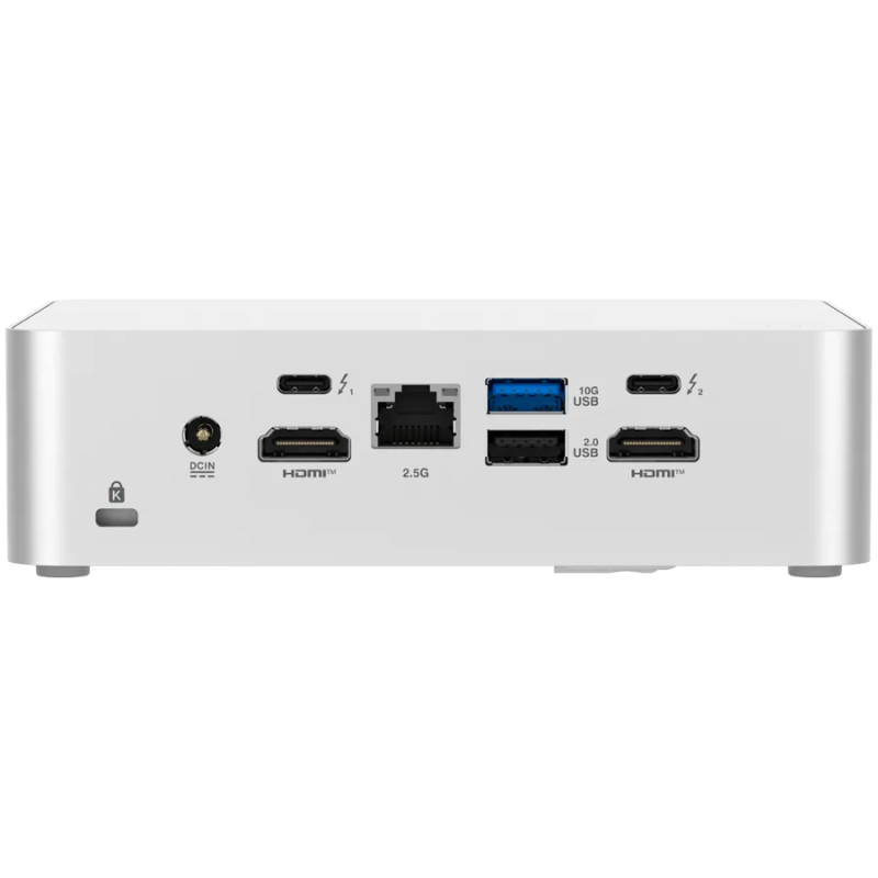 ASUS NUC 15pro+/RNUC15CRSU500002/Intel Ultra 5 225H/Intel Arc graphics/no Storage/no RAM/Intel Wi-Fi 7 BE201/no OS/EU Cord/Kit(L