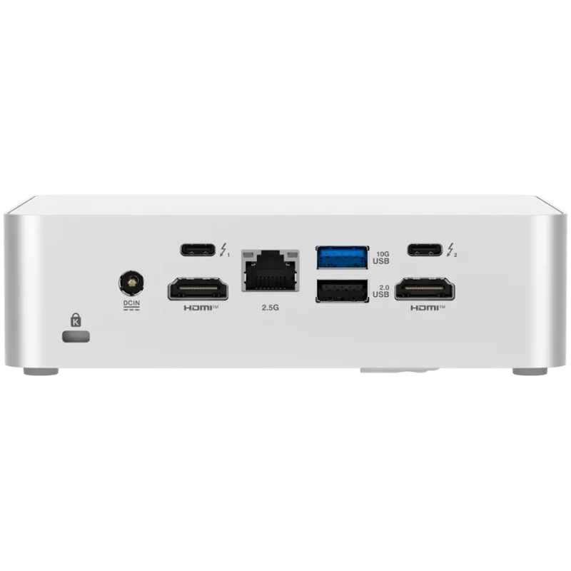 ASUS NUC 15pro+/RNUC15CRSU500002/Intel Ultra 5 225H/Intel Arc graphics/no Storage/no RAM/Intel Wi-Fi 7 BE201/no OS/EU Cord/Kit(L
