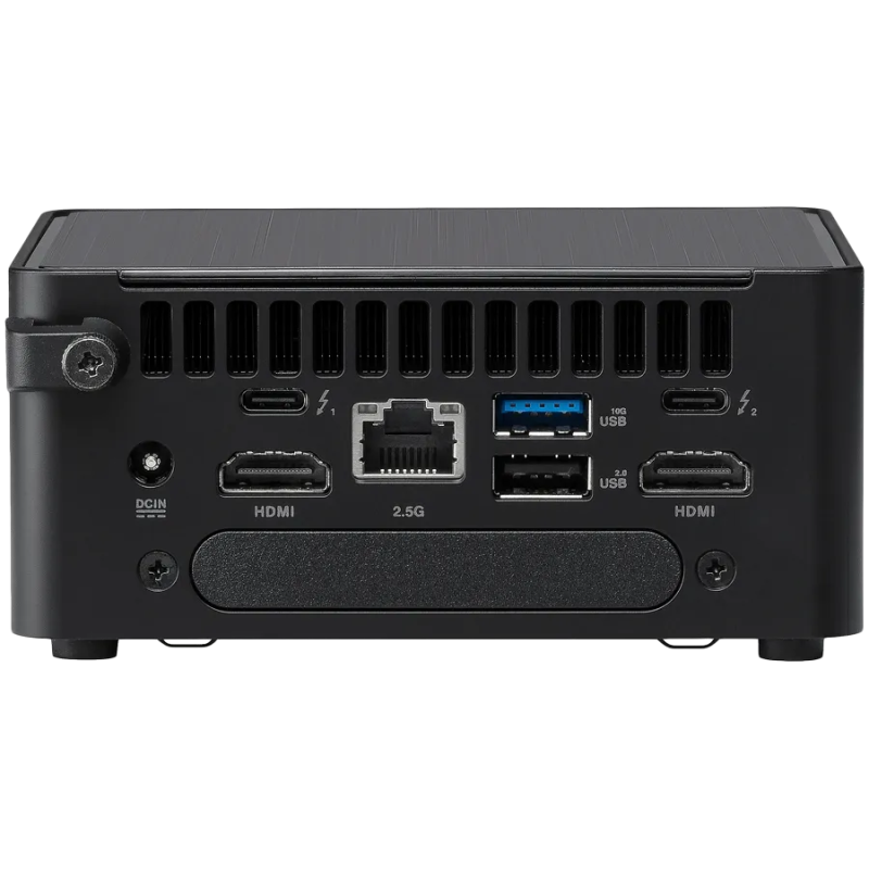 ASUS NUC 14pro/RNUC14RVHU500002I/Intel Ultra 5 125H/Intel Arc graphics/4xUSB/M.2 22x80 NVMe 22x42 NVMe/2.5'' SATA slot/2,5Gbe LA