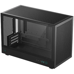 DeepCool CH260, Mini Tower, Mini-ITX, 2xUSB3.0, 1xType-C Gen 2, 1xAudio, Mesh Panel, Black, 2Y, R-CH260-BKNGM0-G-1 - 1