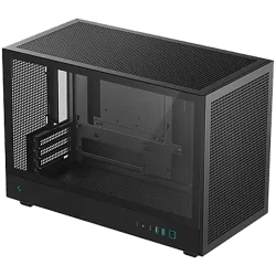 DeepCool CH260, Mini Tower, Mini-ITX, 2xUSB3.0, 1xType-C Gen 2, 1xAudio, Mesh Panel, Black, 2Y, R-CH260-BKNGM0-G-1 - 1