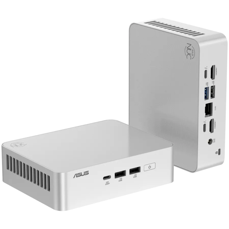 ASUS NUC 15pro+/RNUC15CRSU700002/Intel Ultra 7 255H/Intel Arc graphics/no Storage/no RAM/Intel Wi-Fi 7 BE201/no OS/EU Cord/Kit(L