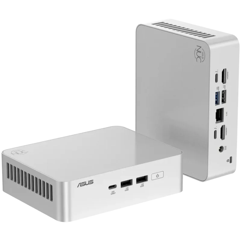 ASUS NUC 15pro+/RNUC15CRSU700002/Intel Ultra 7 255H/Intel Arc graphics/no Storage/no RAM/Intel Wi-Fi 7 BE201/no OS/EU Cord/Kit(L