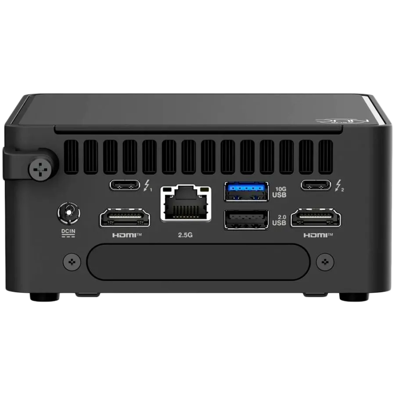 ASUS NUC 15 PRO/RNUC15CRHC500002/Core 5 210H 45W/Intel UHD graphics/no RAM/no Storage/Intel Wi-Fi 7 BE202/USB Total - 7/4 USB Ty