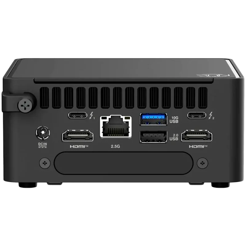 ASUS NUC 15 PRO/RNUC15CRHC500002/Core 5 210H 45W/Intel UHD graphics/no RAM/no Storage/Intel Wi-Fi 7 BE202/USB Total - 7/4 USB Ty