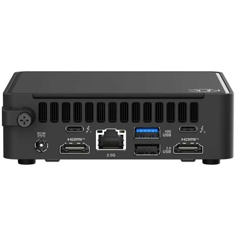 ASUS NUC 15 PRO/RNUC15CRKC700002/Core 7 240H 45W/Intel UHD graphics/no RAM/no Storage/Intel Wi-Fi 7 BE202/USB Total - 7/4 USB Ty
