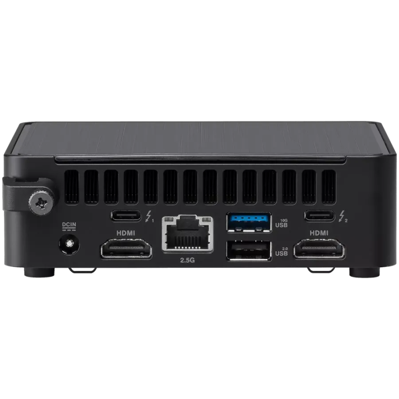 ASUS NUC 14pro/RNUC14RVKU700002I/Intel Ultra 7 155H/Intel Arc graphics/4xUSB/M.2 22x80 NVMe 22x42 NVMe/2,5Gbe LAN/2xHDMI/ 2x Thu