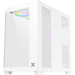 Aqua V Air Arctic (White, ATX, U3x2+Type C, 2PCS TG, 6PCS Z22A Arctic Reverse & 1PC Z22A Arctic & ARGB Remote Control Kit) - 1