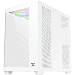 Aqua V Air Arctic (White, ATX, U3x2+Type C, 2PCS TG, 6PCS Z22A Arctic Reverse & 1PC Z22A Arctic & ARGB Remote Control Kit) - 1