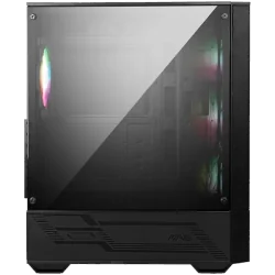 MSI MAG FORGE 112R, Mid-Tower, ATX/M-ATX/ITX, 2x USB 3.2 Gen 1 Type-A, 1x Audio/1x Mic, Insta-light Loop Button, ARGB Hub, 4x 12