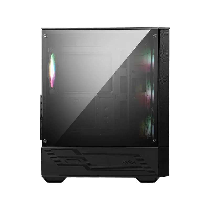 MSI MAG FORGE 112R, Mid-Tower, ATX/M-ATX/ITX, 2x USB 3.2 Gen 1 Type-A, 1x Audio/1x Mic, Insta-light Loop Button, ARGB Hub, 4x 12