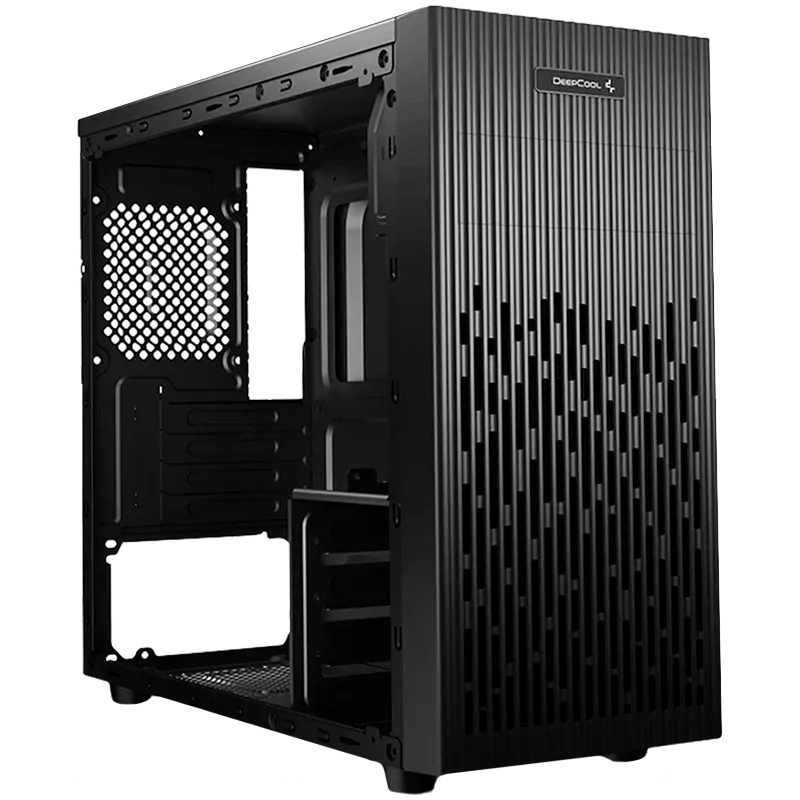 DeepCool MATREXX 30, Mini Tower, Mini-ITX/Micro-ATX, 1x USB2.0, 1x USB3.0, 1x Audio, 1x Mic, 1x120mm Pre-Installed Black Fan, Te