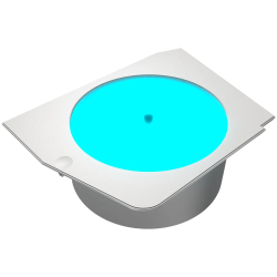 COUGAR Luminous rotating platform for FV270, White - 1
