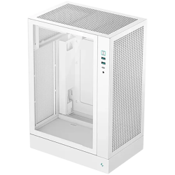DeepCool CH170 PLUS WH, Mini Tower, Mini-ITX/Micro-ATX, 2xUSB3.0, 1xType-C Gen 2, 1xAudio/Mic, Mesh Panel, White, R-CH170-WHNGM0