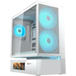 COUGAR CFV235 Mesh Vision PC Case, Mid Tower, White - 1