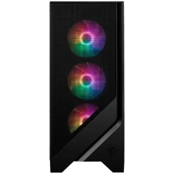MSI MAG FORGE 120A AIRFLOW, Mid-Tower, ATX/M-ATX/ITX, 2x USB 3.2 Gen 1 Type-A, 1x Audio/1x Mic, LED On/Off Button, ARGB Hub, 6x 