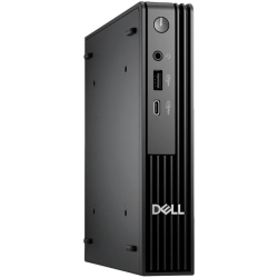 Dell Pro Micro (QCM1250), Intel Core Ultra 5 235T (14C, 13 TOPS NPU, up to 5.0GHz), 8GB (1x8GB) DDR5, 512GB M.2 SSD, Integrated 
