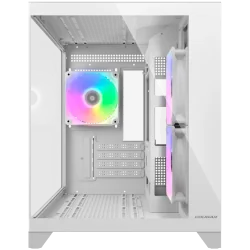 COUGAR FV150 Mini RGB PC Case, Mid tower, White - 3