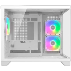 COUGAR FV150 Mini RGB PC Case, Mid tower, White - 4