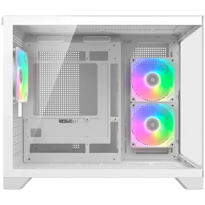 COUGAR FV150 Mini RGB PC Case, Mid tower, White - 1