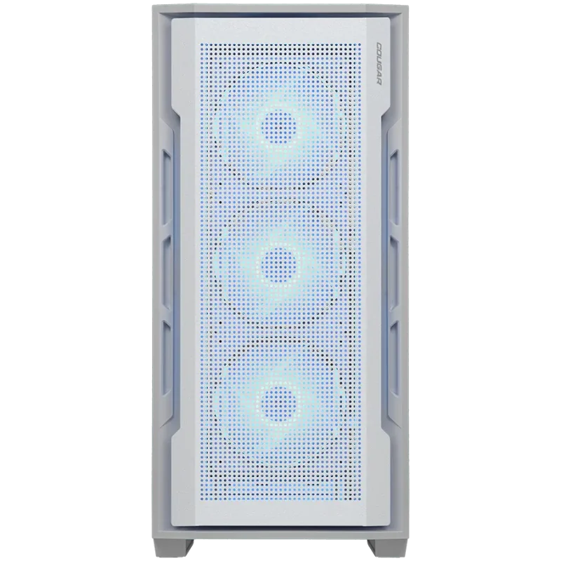 COUGAR UNIFACE RGB PC Case, Mid Tower, White - 1