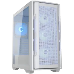 COUGAR UNIFACE RGB PC Case, Mid Tower, White - 4