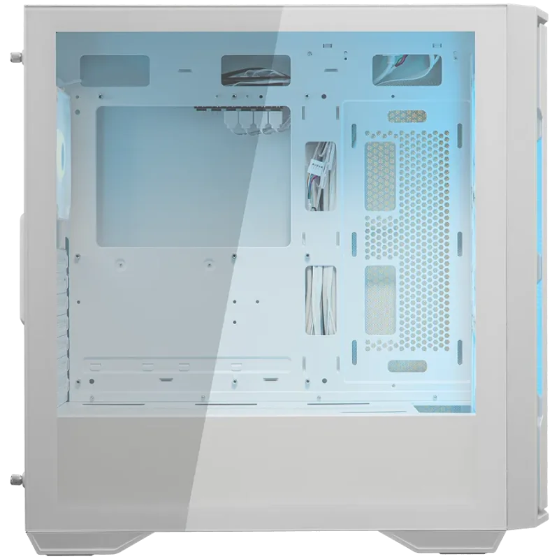 COUGAR UNIFACE RGB PC Case, Mid Tower, White - 1