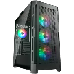 COUGAR DUOFACE PRO RGB PC Case, Mid Tower, Black - 1