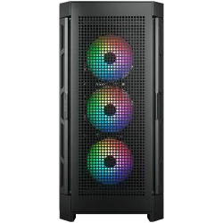 COUGAR DUOFACE PRO RGB PC Case, Mid Tower, Black - 3