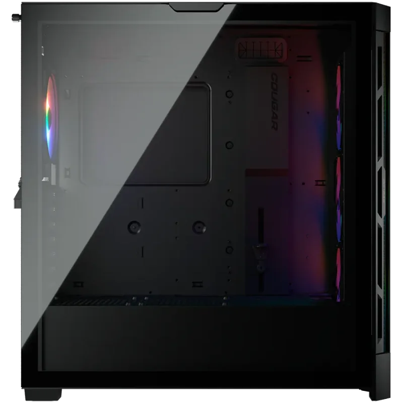 COUGAR DUOFACE PRO RGB PC Case, Mid Tower, Black - 1