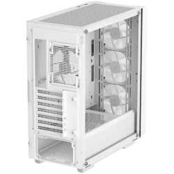 DeepCool CC560 MESH WH V2, Mid Tower, Mini-ITX/Micro-ATX/ATX, 2xUSB3.0, 1xAudio, 4x120mm Pre-Installed ARGB Fans, Tempered Glass