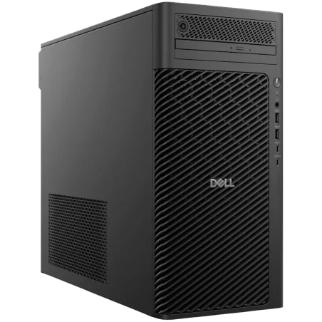 Dell Pro Max Tower T2 (FCT2250), Intel Core Ultra 7 265 (20C, 20T, 30MB cache, up to 5.3GHz), 16GB (1x16GB) DDR5, 512GB M.2 SSD,