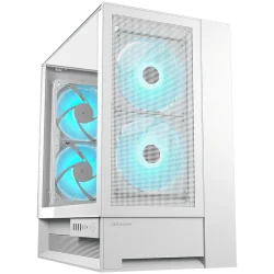 COUGAR OmnyX PC Case, Mid Tower, White - 1