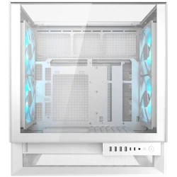 COUGAR OmnyX PC Case, Mid Tower, White - 3