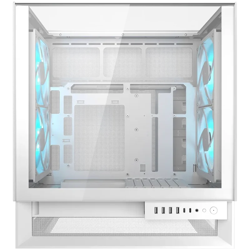 COUGAR OmnyX PC Case, Mid Tower, White - 1