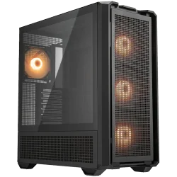 COUGAR MX600 PC Case, Mid Tower, Black - 3
