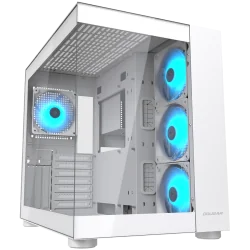 COUGAR FV150 RGB PC Case, Mid tower, White - 1