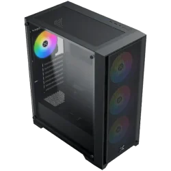 Gaming X II, EN42850, BK, EATX, U3x1 & U2x2, Front Mesh Grill & Left TG, 4PCS Z20A & ARGB Control PCB - 3