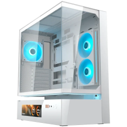 COUGAR CFV235 Vision PC Case, Mid Tower, White - 1