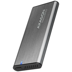 AXAGON EEM2-SG2 USB-C 3.2 Gen 2 - M.2 NVMe / SATA SSD 30-80mm ALU box - 1