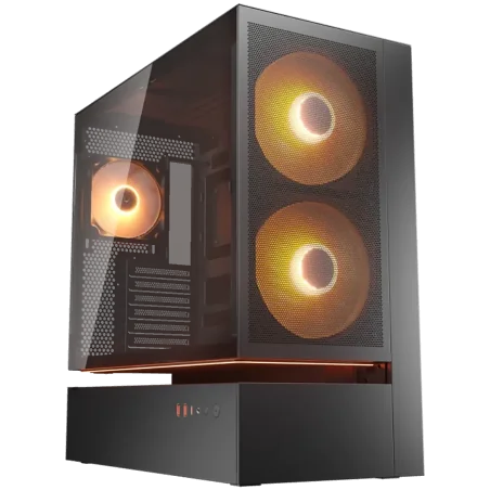 COUGAR CFV235 Mesh PC Case, Mid Tower, Black - 1