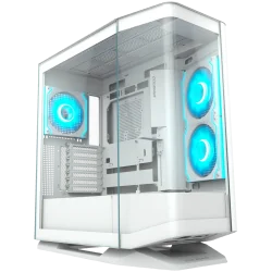 COUGAR FV270 RGB PC Case, Mid tower, White - 2