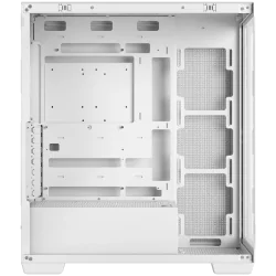 DeepCool CG580 WH, Mid Tower, Mini-ITX/Micro-ATX/ATX, Rear Connector support, 2xUSB3.0, 1xAudio, Tempered Glass, Mesh Panel, Whi