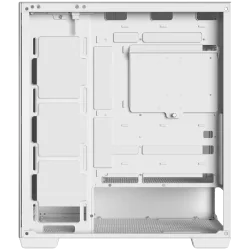 DeepCool CG580 WH, Mid Tower, Mini-ITX/Micro-ATX/ATX, Rear Connector support, 2xUSB3.0, 1xAudio, Tempered Glass, Mesh Panel, Whi