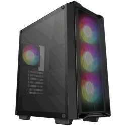 DeepCool CC560 MESH V2, Mid Tower, Mini-ITX/Micro-ATX/ATX, 2xUSB3.0, 1xAudio, 4x120mm Pre-Installed ARGB Fans, Tempered Glass, M
