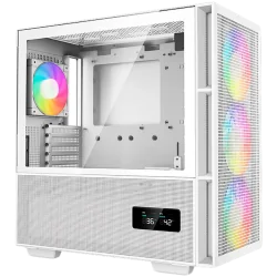 DeepCool CH560 Digital WH, Mid Tower, Mini-ITX/Micro-ATX/ATX/E-ATX, 1xUSB3.0, 1xType-C, 1xAudio, 3x140mm+1x120mm Pre-Installed A