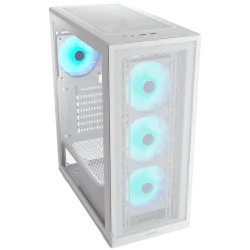 COUGAR MX220 RGB PC Case, Mid Tower, White - 2