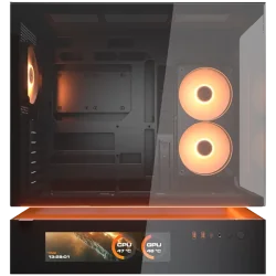 COUGAR CFV235 Vision PC Case, Mid Tower, Black - 3